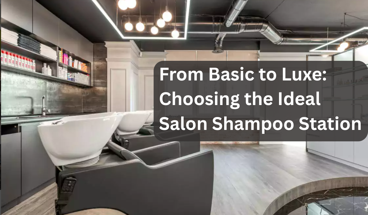 Salon Shampoo Station